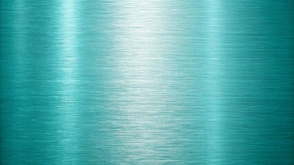 The turquoise metal texture glistens with a brushed finish, creating a modern and abstract background