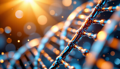 Exploring genomics and personalized medicine a scientific journey through dna laboratory visual representation futuristic environment
