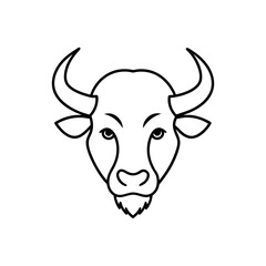 bison head       .svg