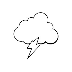 cloud with lightning               .svg