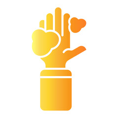 hand washing Gradient icon