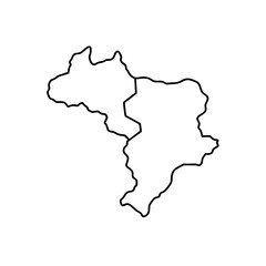 Fototapeta premium old map .svg