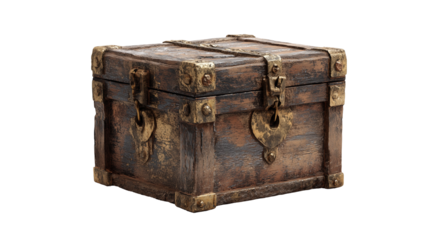 mystery Box, isolated in white background