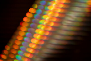 light leak overlay effect with blur rainbow light leaks,retro noisy film texture light leak flare...