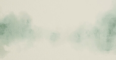 Abstract watercolor art background template. green watercolor backdrop empty space for text, banner, presentation or product display graphic design