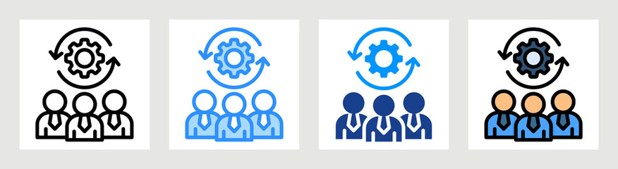 Team Process Collection Set Multiple Style