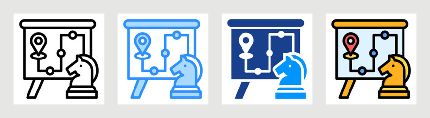 Strategy Map Collection Set Multiple Style