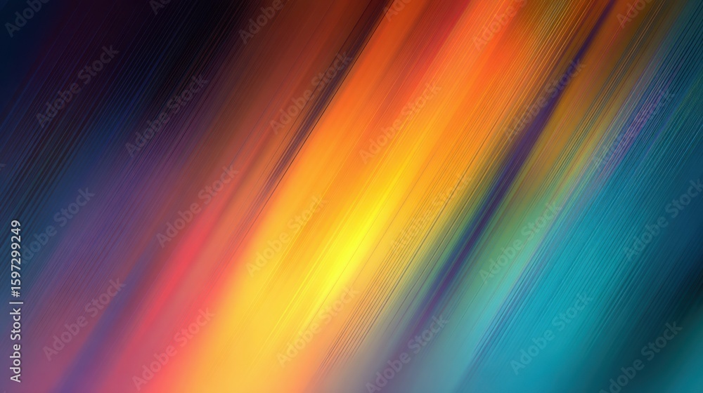 Poster bright and dynamic streaks of color blend together in vibrant hues, creating an energetic and captiv