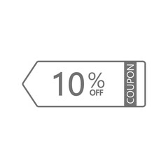 シンプルなクーポンのベクター素材_10