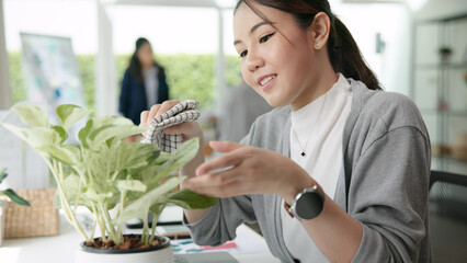 The way forward save the planet earth Gen Z asia people go green mindset net zero waste ESG SDG...