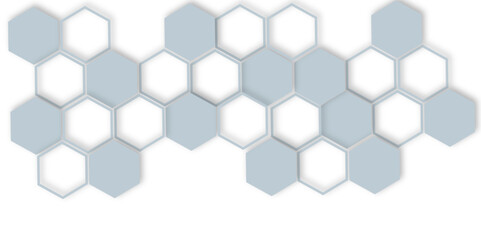 Obraz premium Abstract geometric technology out color line hexagon polygonal honeycomb luxury pattern vector background. 