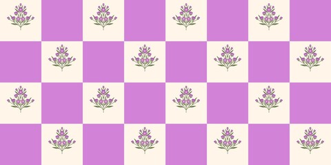 Seamless watercolour and unique floral pattern background for covers, notes, banner. Soft backgrounds colour. Watercolour art work. Flower stalk. Colourful flower.