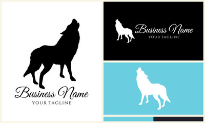 Wolf Logo Design Variations. (7)