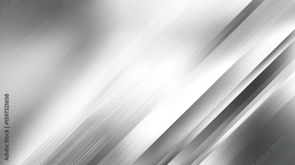 Poster soft gradients of silver and gray blend seamlessly, featuring dynamic lines that create an impressio