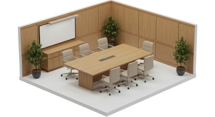 Modern conference room design