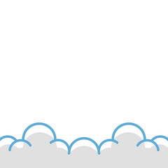 Cloud Comic Footer 
