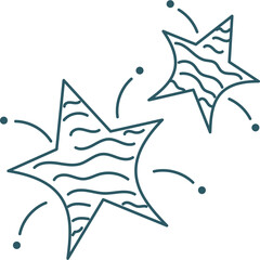 Star Doodle Line