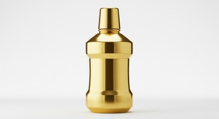 Modern gold cocktail shaker