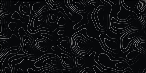 Abstract topographic map illustration with a 3d effect representing elevation contours and futuristic digital design