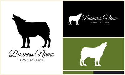 Obraz premium Wolf Logo Design Templates. (1)
