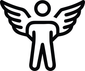 Winged Human Figure: Icon, Symbol, and Design Element