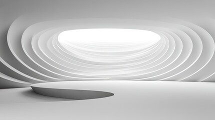 Obraz premium Abstract Modern Architectural Interior Design