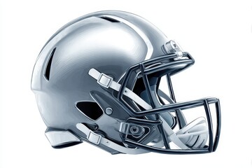 Naklejka premium Football helmet logo silhouette icon showcasing design for sports graphics, team branding, and merchandise promotion in competitive environments