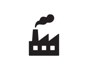Factory icon vector design illustration