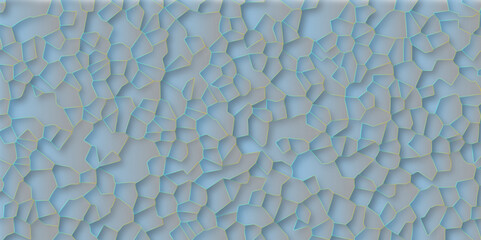 Abstract mosaic polygonal background. Abstract golden hexagon graphic ornament. Arabian Stylish Seamless pattern on white background. colorful stoke colors stone tile pattern. Cement kitchen décor.   