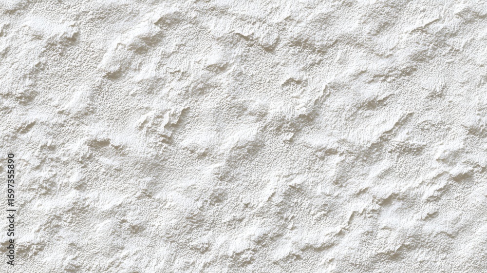 Poster the rough surface of a white wall displays subtle textures and variations in hue, illuminated by nat