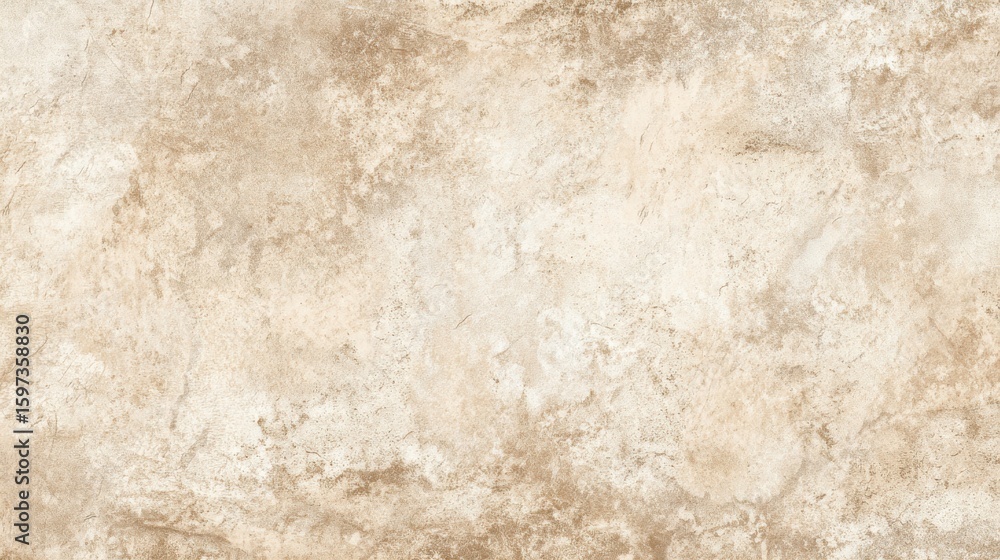 Poster the surface features a blend of beige hues with soft patterns and variations, providing an earthy an