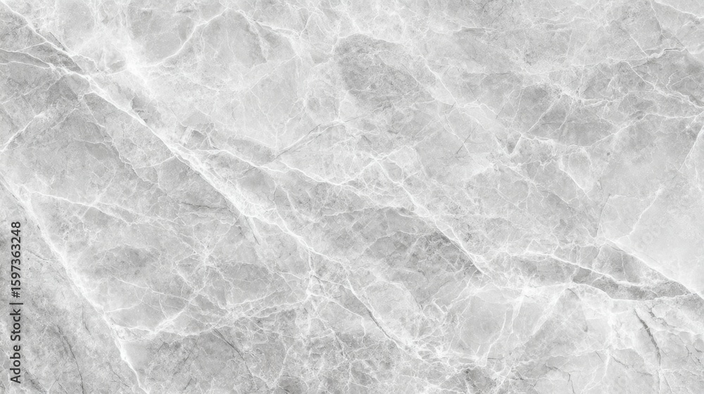 Poster the surface features a beautiful light gray marble with striking veins and subtle patterns, perfect 