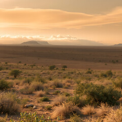 Fototapeta premium Savanna ultra realistic image