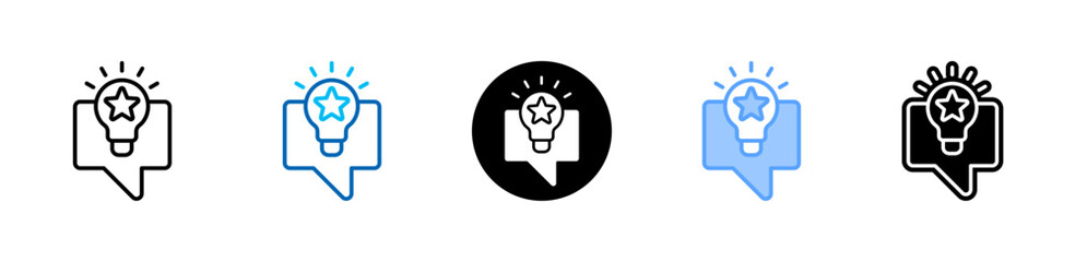 Topic icon sheet multiple style collection