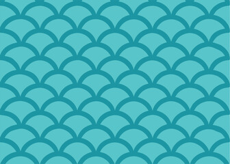 abstract seamless pattern with waves