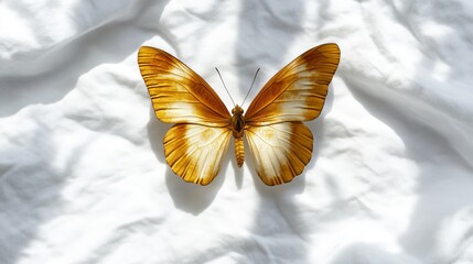 butterfly on a yellow flower