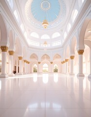 Fototapeta premium Beautiful Mosque interior