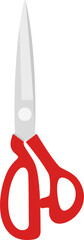 fabric scissors vector for tailors