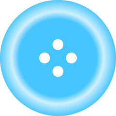 vector of a shirt button