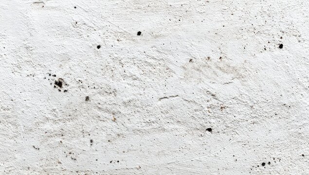 Textured white surface with subtle variations and dark speckles