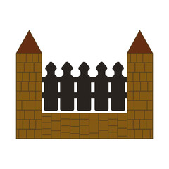 Gate Fence Illustration