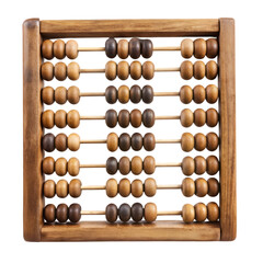 old wooden abacus