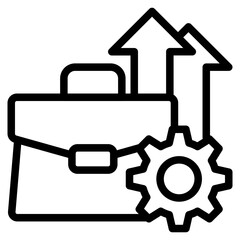 Business icon in vector illustration