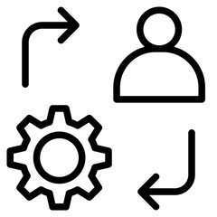 Creator icon in vector illustration