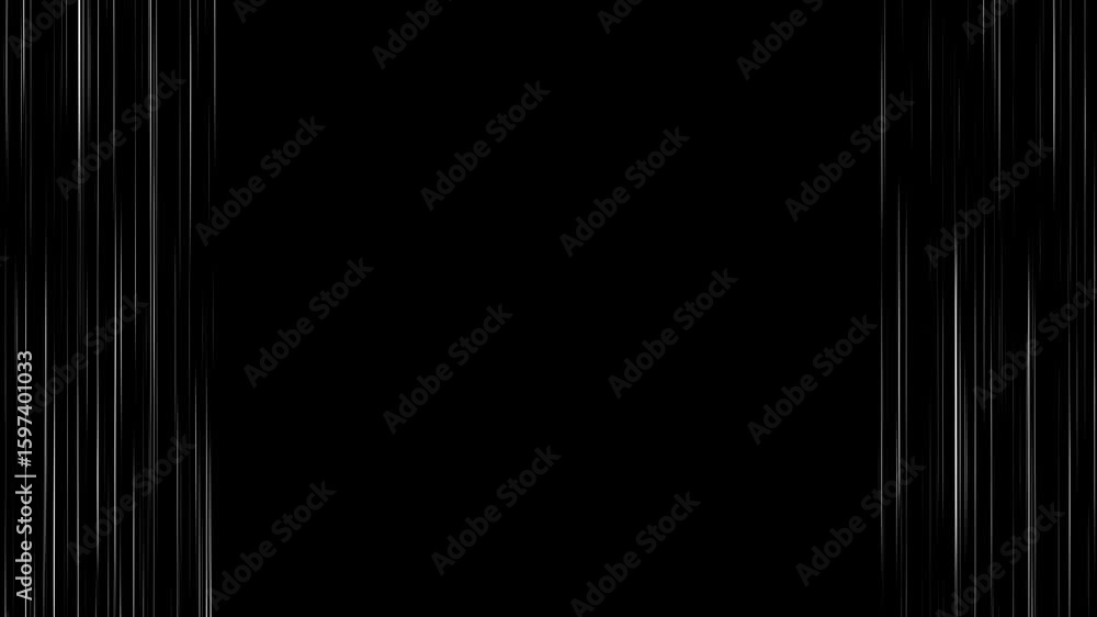 Poster horizontal line motion graphic with alpha channel. cartoon speed line animated on transparent backgr