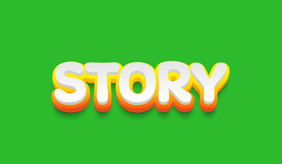 3D text effect