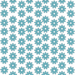 seamless pattern with snowflakes