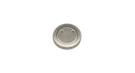 Metal Button Cell Battery Component.