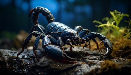 Close-up of a scorpion