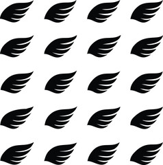 16 Different Wing Styles Angel, Demon & Fantasy Wing Vector Collection (EPS)